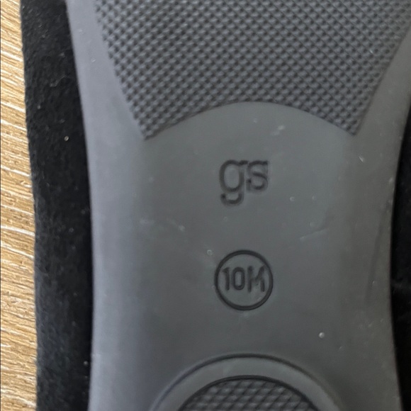 Gentle Souls by Kenneth Cole Black Suede Eugene Travel Ballet Flats size 10 - Picture 9 of 10